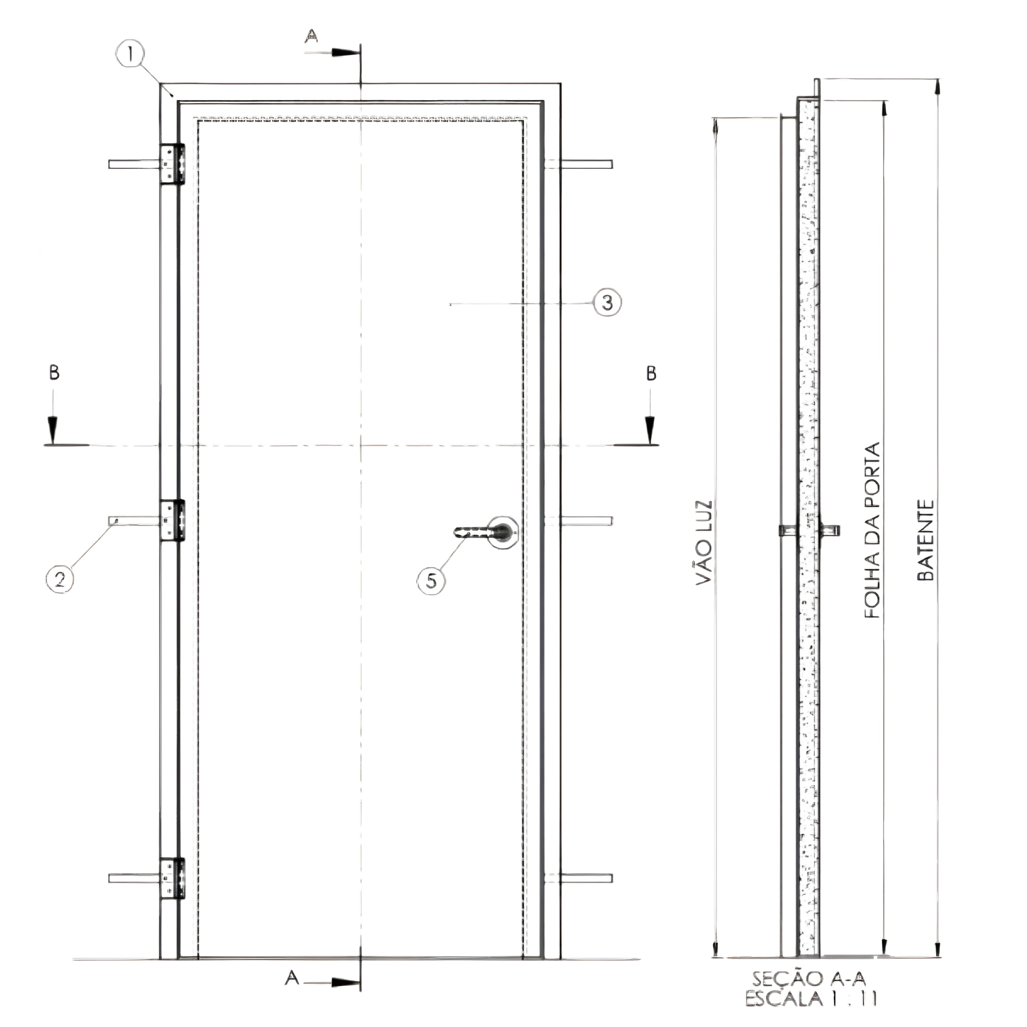 DIAGRAMA Porta Corta Fogo Preto Fadef Distribuidora